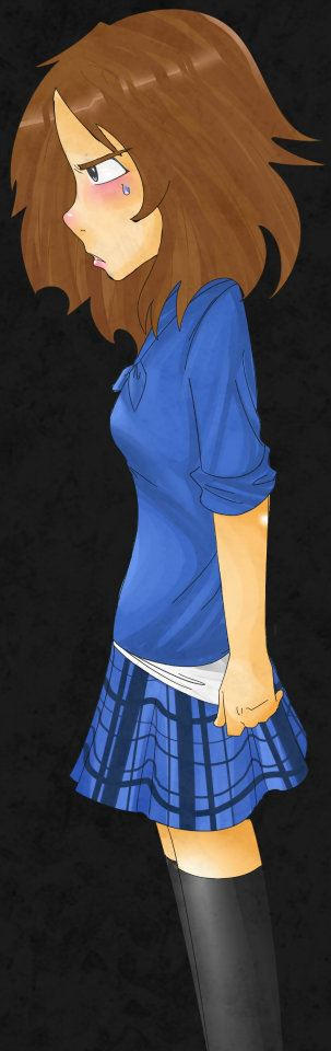 Grumpy School Girl by DanchuPichu on DeviantArt