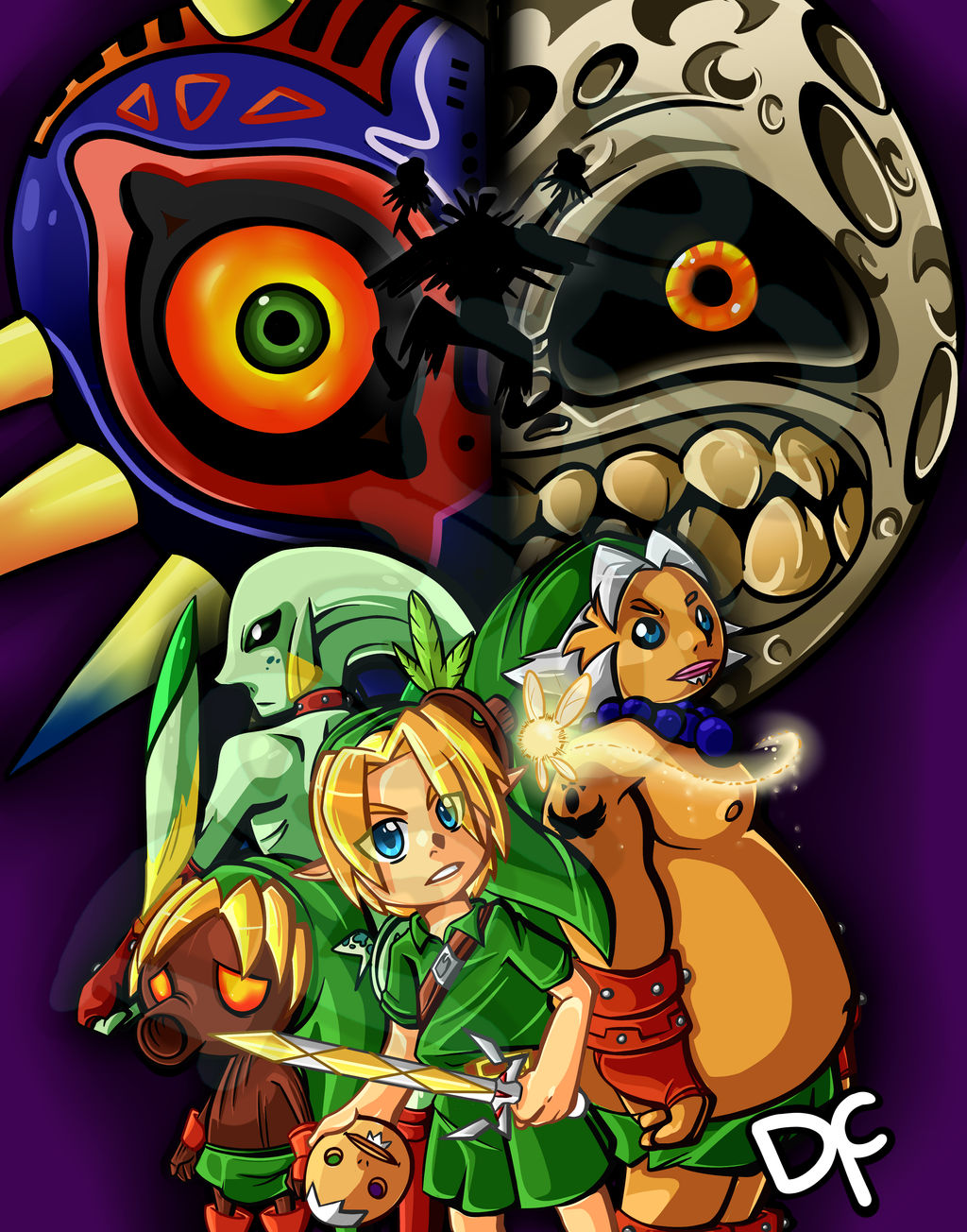 Majoras Mask by DanchuPichu on DeviantArt