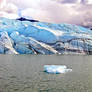 Glacial Pool Ice Burg