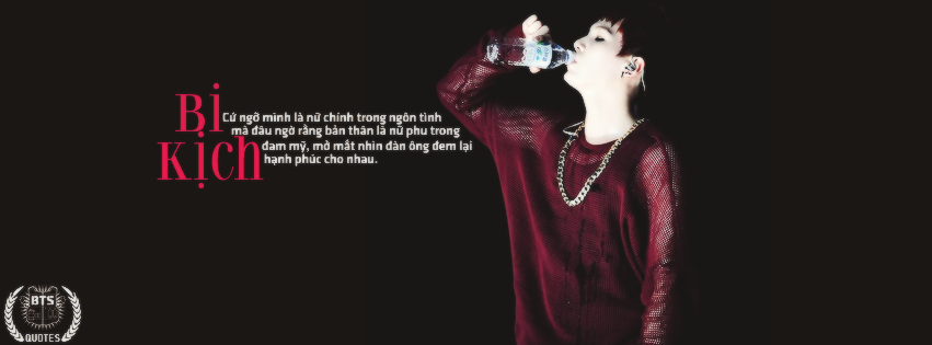 [Cover] - SUGA BTS Quote