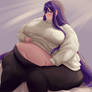 Yuri Presents her Belly