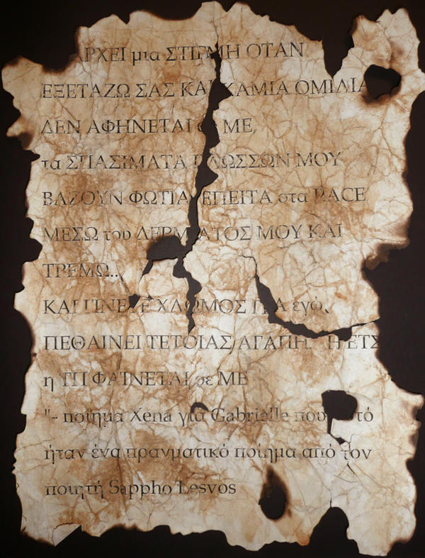 Tledoth Scroll The Scroll by queerundercover89 on DeviantArt
