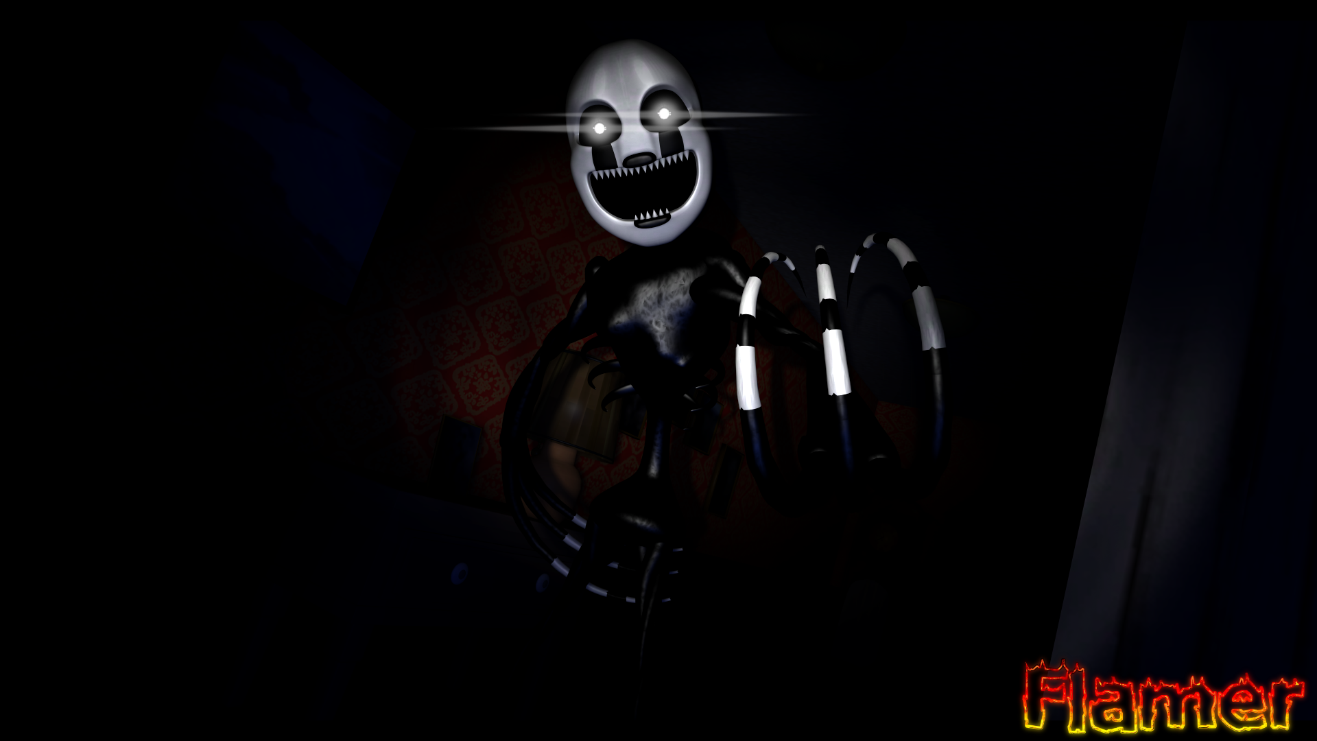 HipLawyerCat26 on X: An un-nightmare nightmarionne crossed with the fnaf  2 puppet. Idk what I'm doing anymore. #FNAF #puppet #marionette #fnaf2  #fnaf4 #blender #model #WorkinProgress  / X