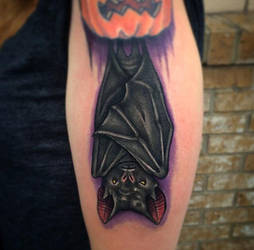 bat tattoo