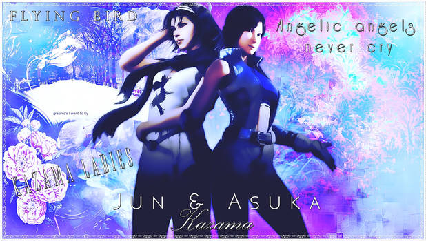 Jun and Asuka Wallpaper