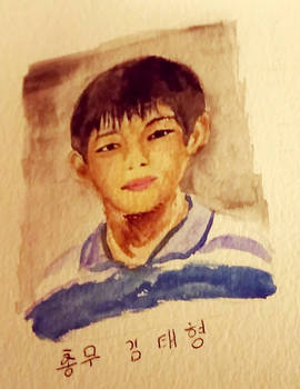 Baby Taehyung fanart~