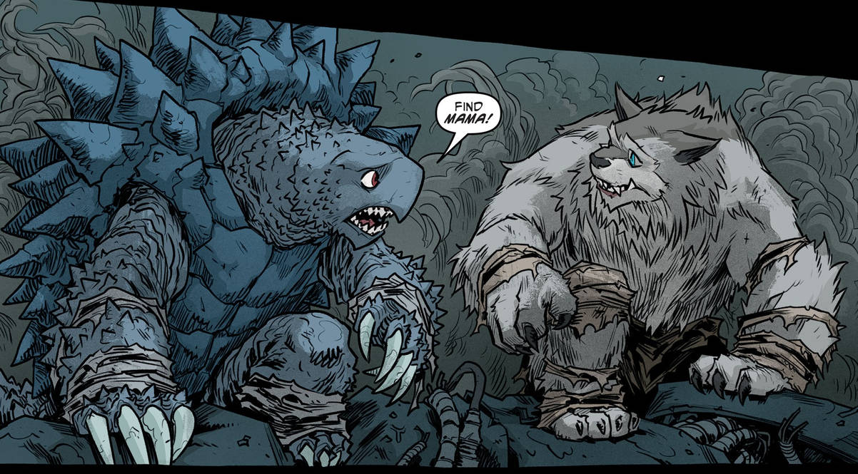 Teenage Mutant Ninja Turtles(IDW)-Tokka and Rahzar by Genesect1999 on ...