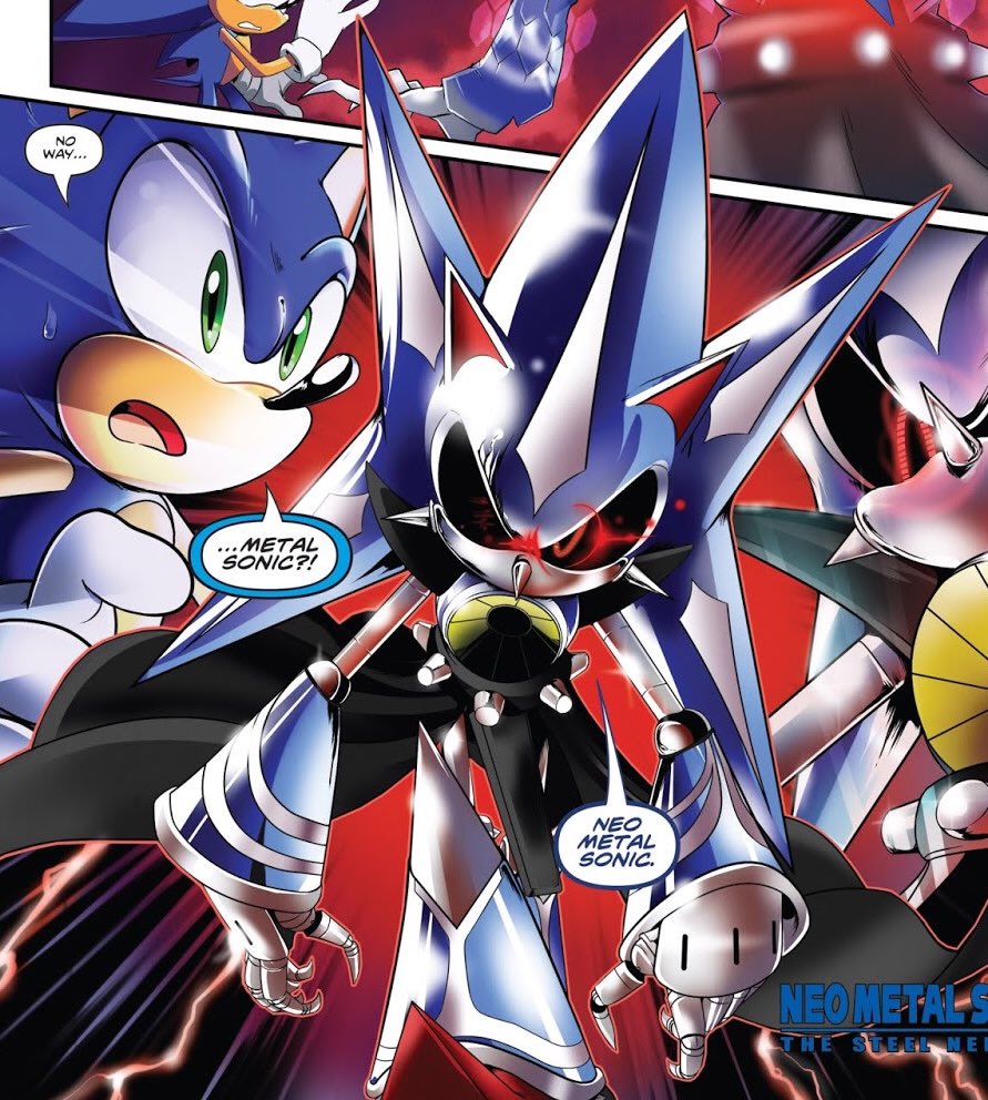 Super Neo Metal Sonic by cybervader311 on DeviantArt