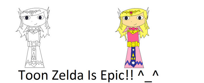 Toon Zelda Is Epic