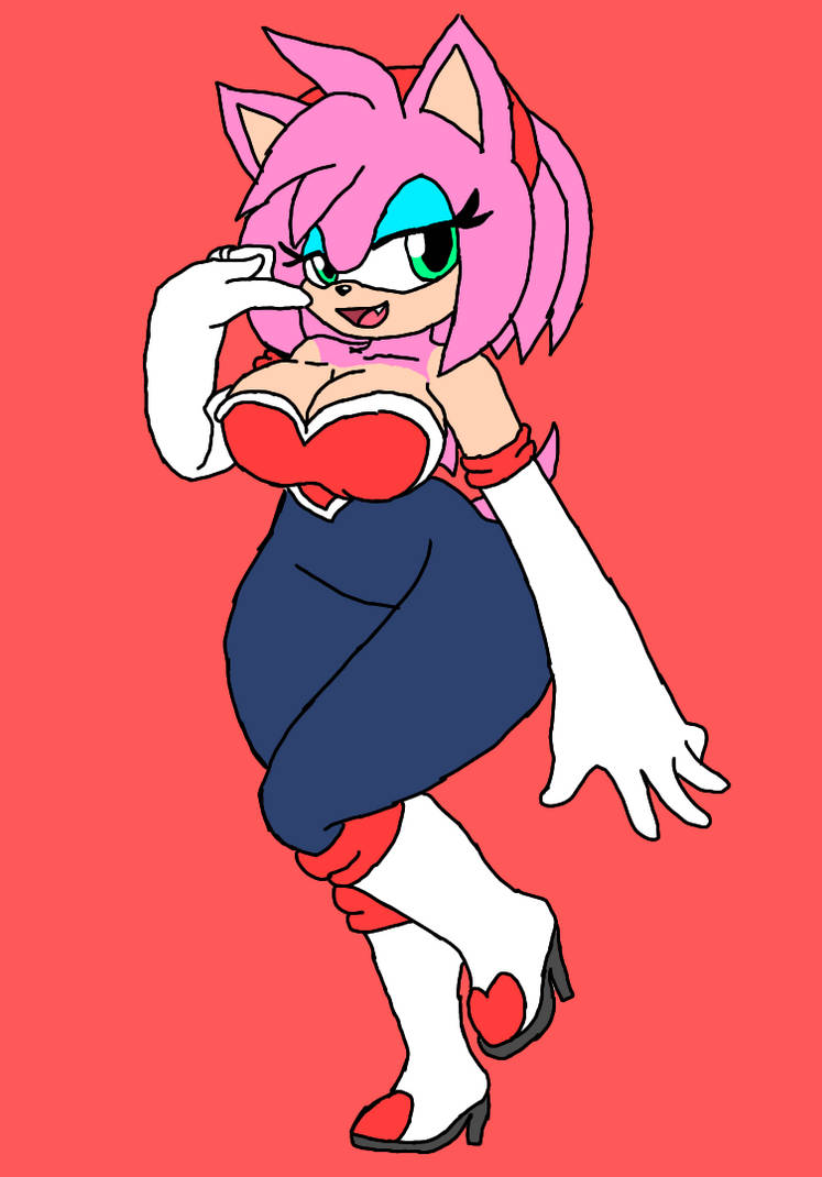 Amy Rouge Color Amy Rouge by VanillaTheRabbitEXE on DeviantArt