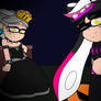 Halloween: Callie/Marie (Octo Callie and Bowsette)