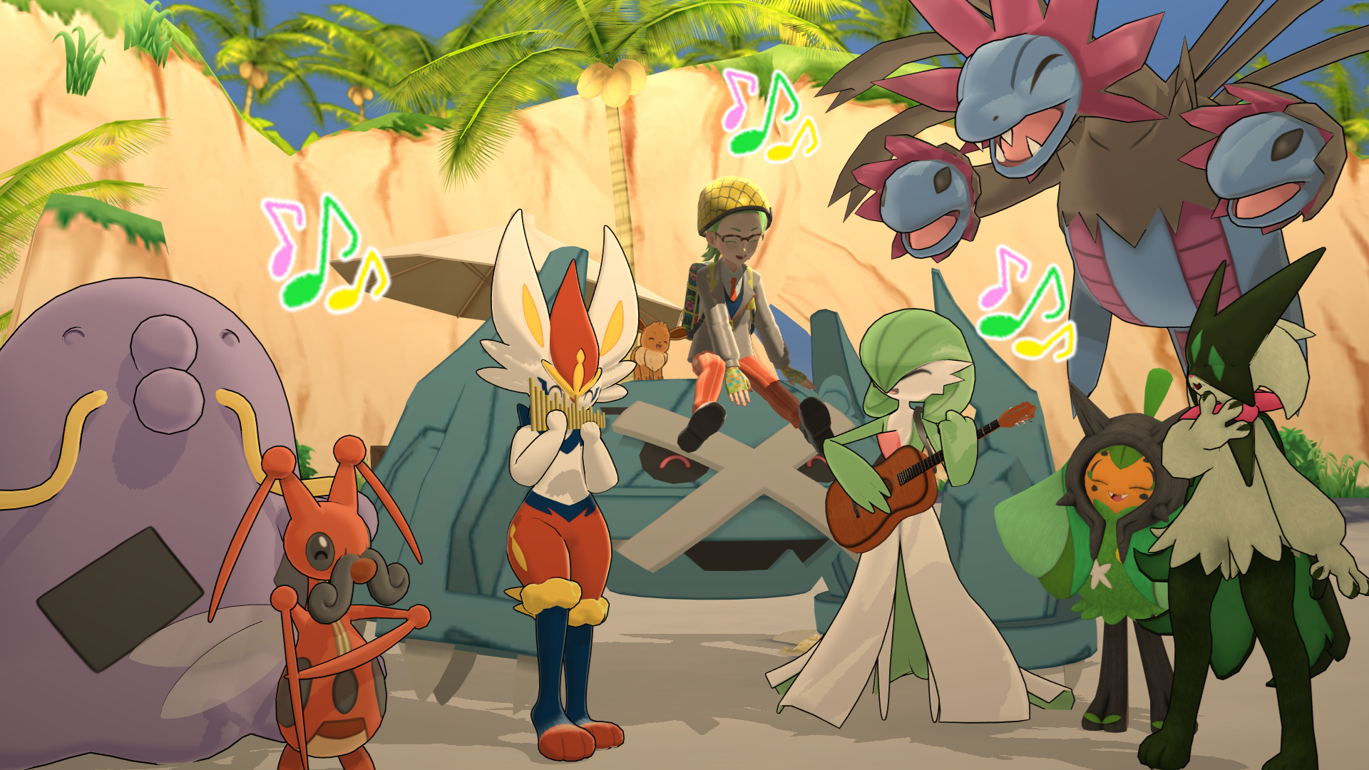 Pokemon Opera Singer MMD Pokemon - Singing by Ender-The-Inkling on DeviantArt