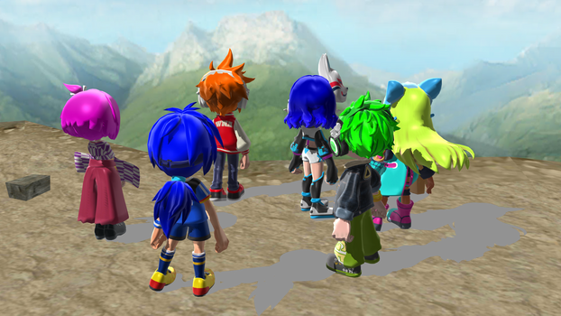 MMD Ninjala - New World