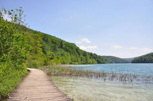 Lake at National Park Plitvice