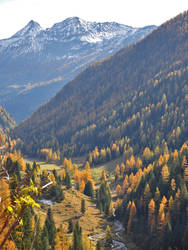 salzburg Mountains in autumn