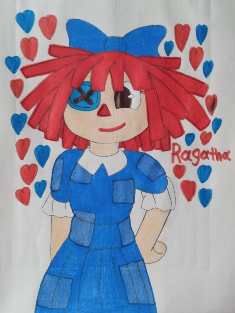 Ragatha from The Amazing Digital Circus by Roxyfoxy523 on DeviantArt