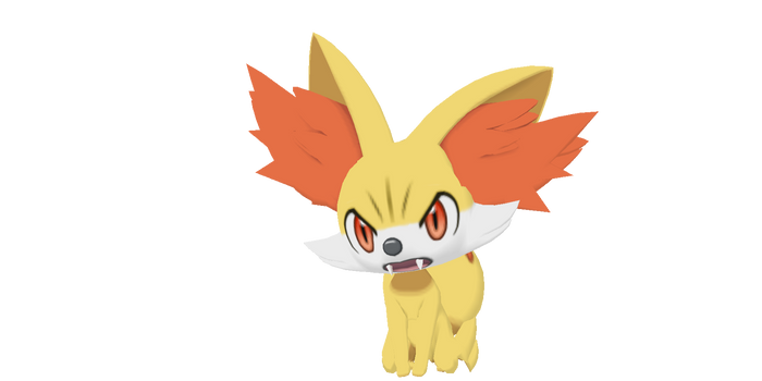 What does Fennekin say? - Model Download -