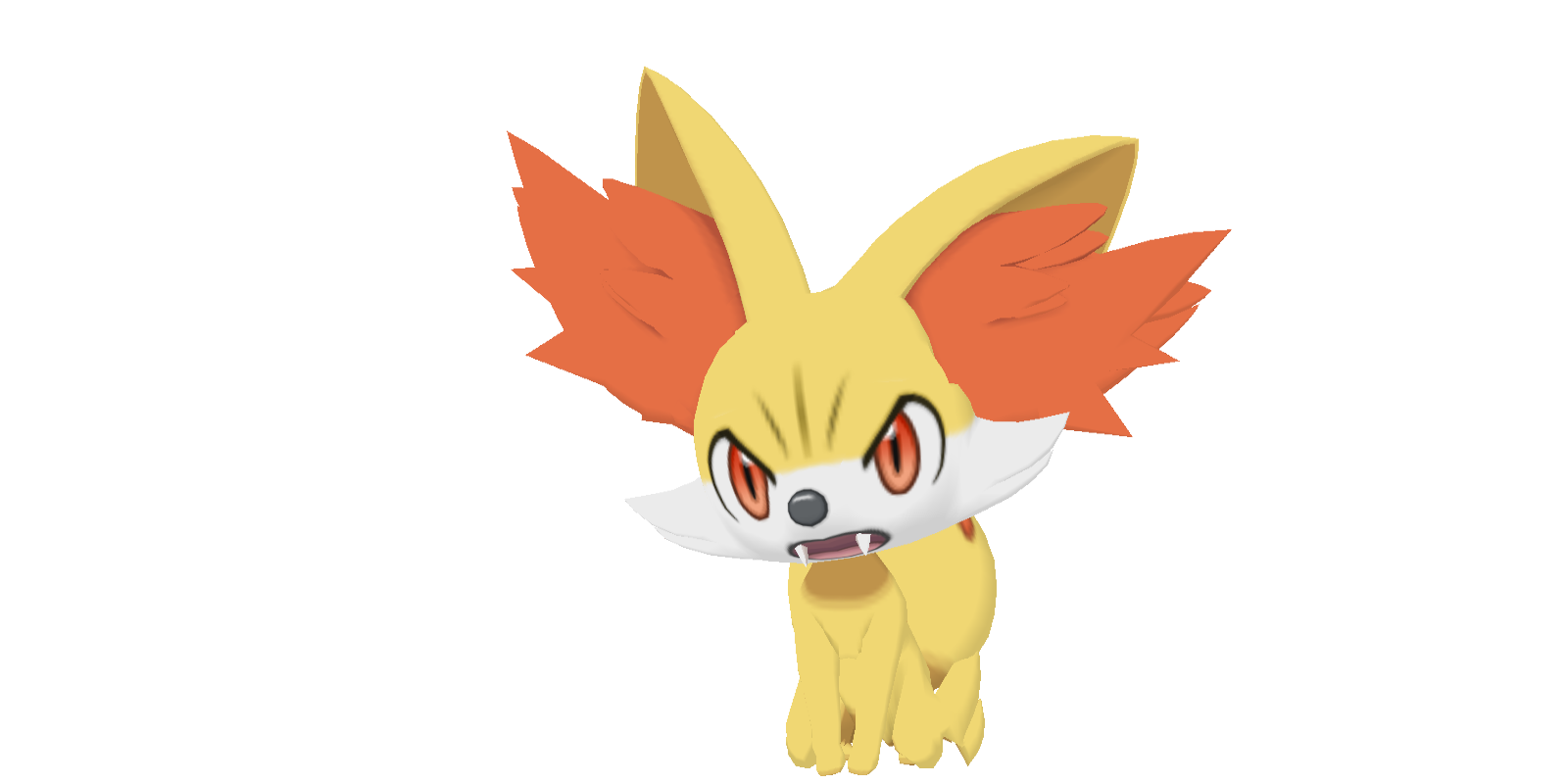 What does Fennekin say? - Model Download -