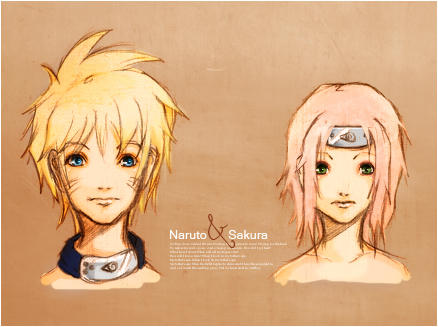 Naruto and Sakura