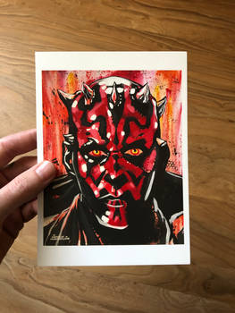 Darth Maul Postcard Prints