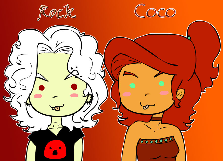 Cocco Rocks Rock and Coco by RockinBlu3 on DeviantArt