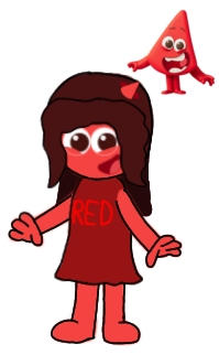 Human Red from Colorblocks by huggomaster20 on DeviantArt