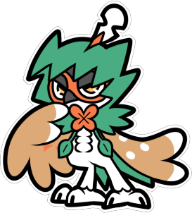 Decal/Sticker Pokemon Decidueye Decal/Sticker Pokemon Decidueye