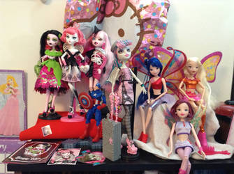 Monster High and Winx Club