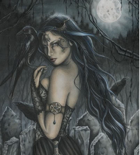 Morrigan the celtic goddess