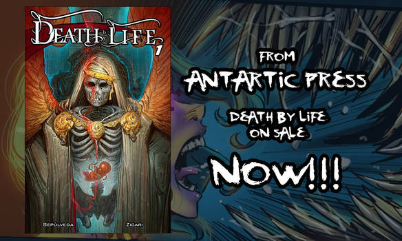 ON SALE NOW!!! DEATH BY LIFE