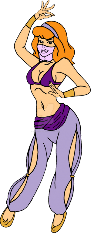 RQ-Daphne Blake as a belly dancer