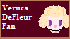 chibi Veruca DeFleur fanstamp