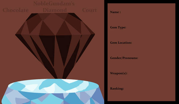 Chocolate Diamond Court - Application/Form V.1