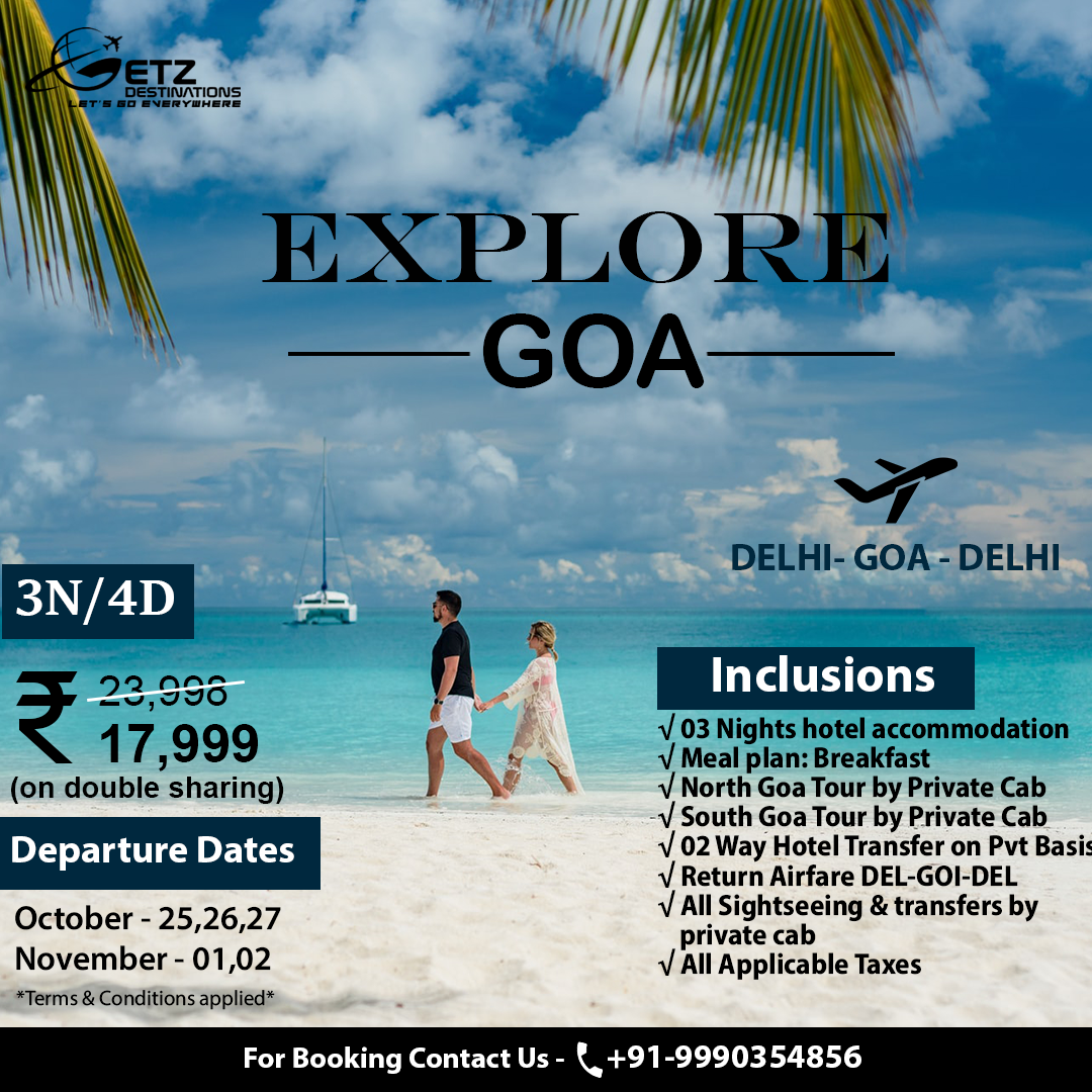 Goa Tour Packages: Unforgettable Adventures Await Goa Tour Packages: Unforgettable Adventures Await