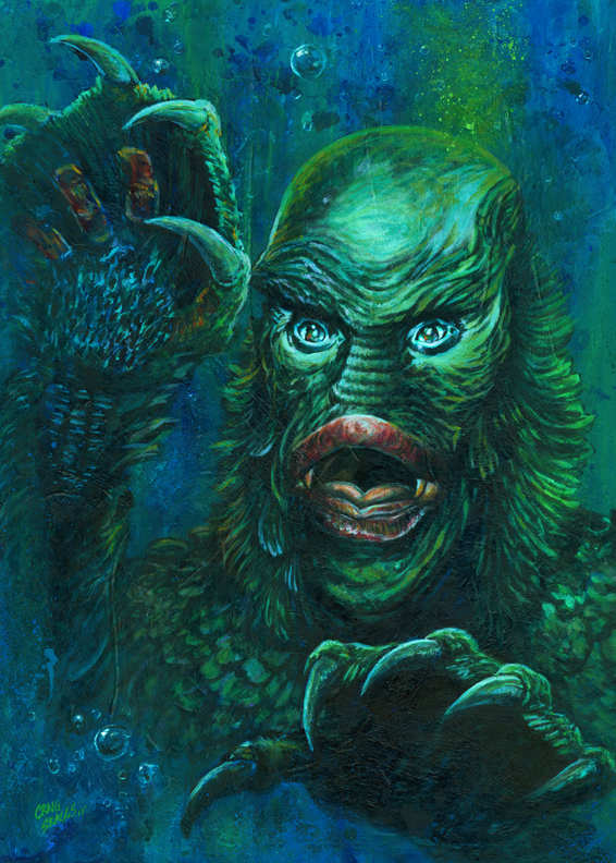 Creature from the Black Lagoon by Spencerart on DeviantArt