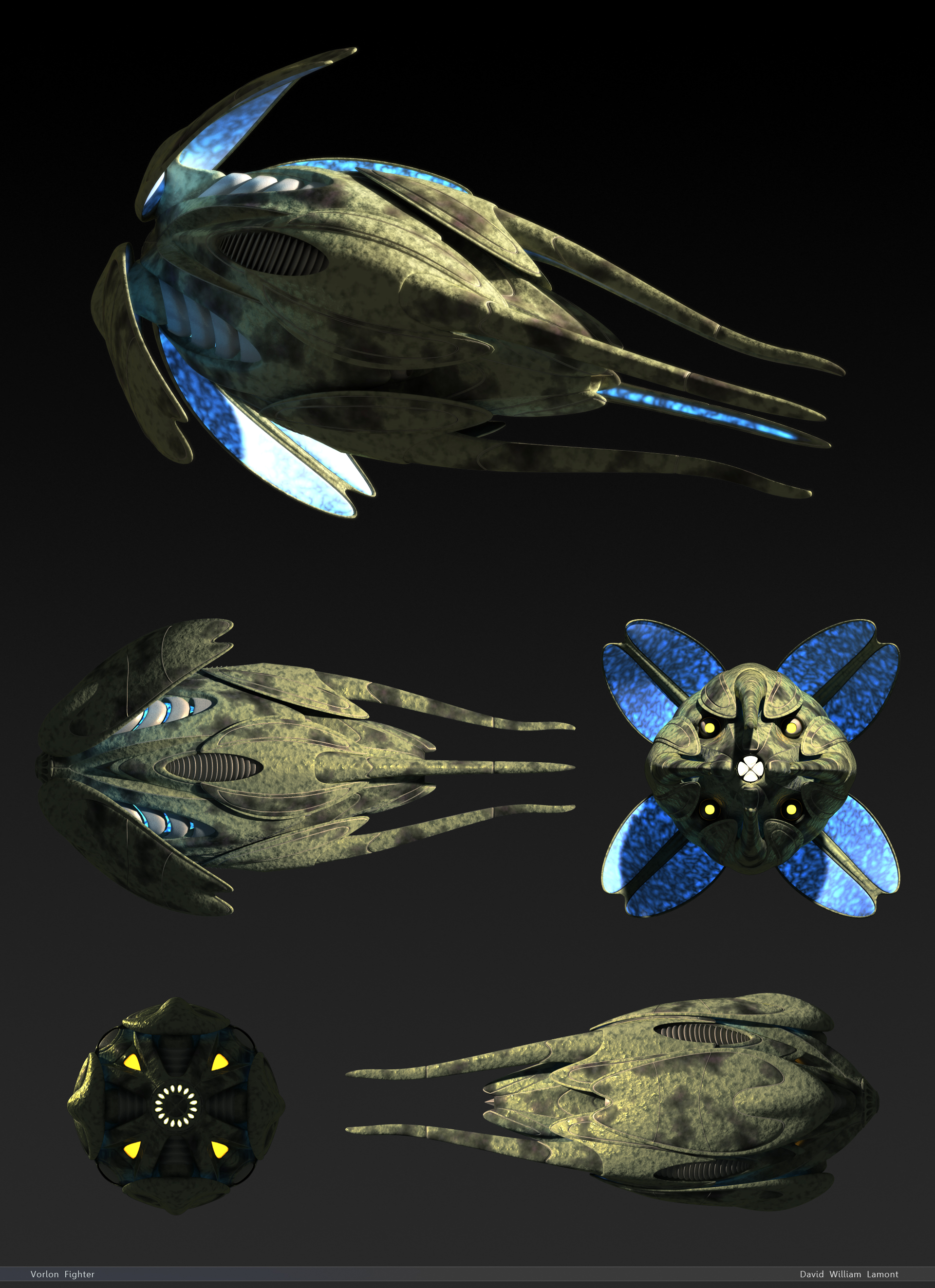 Presentation - Vorlon Fighter