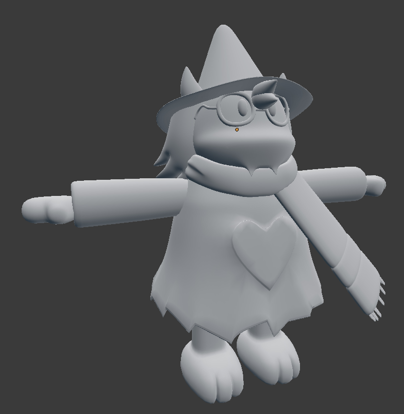 Minecraft Ralsei Model Ralsei model by trejowauk on DeviantArt
