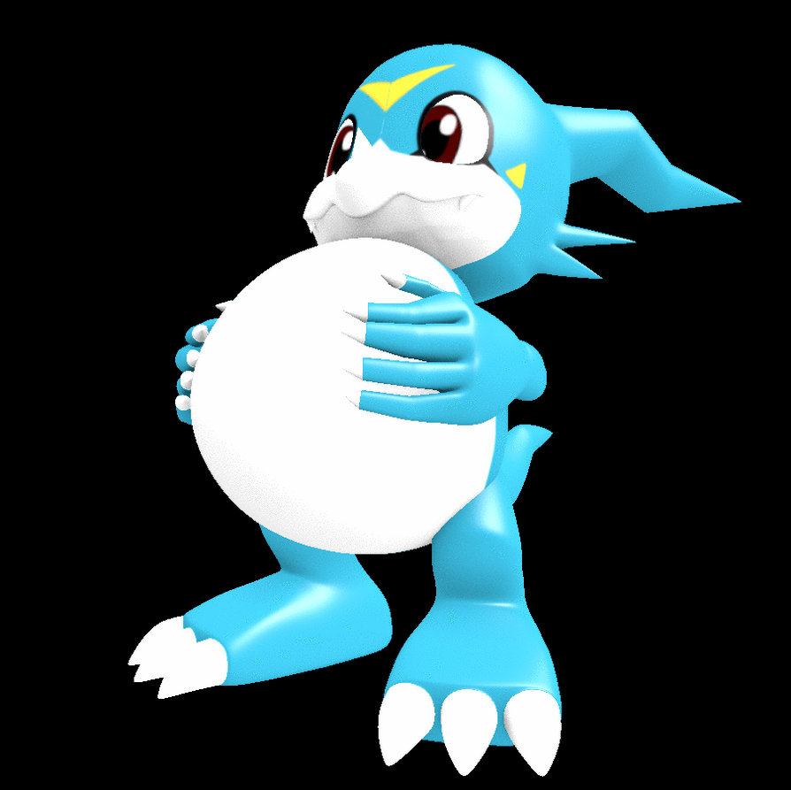 Buff Veemon Veemon Puffed Up Belly Animation by trejowauk on DeviantArt