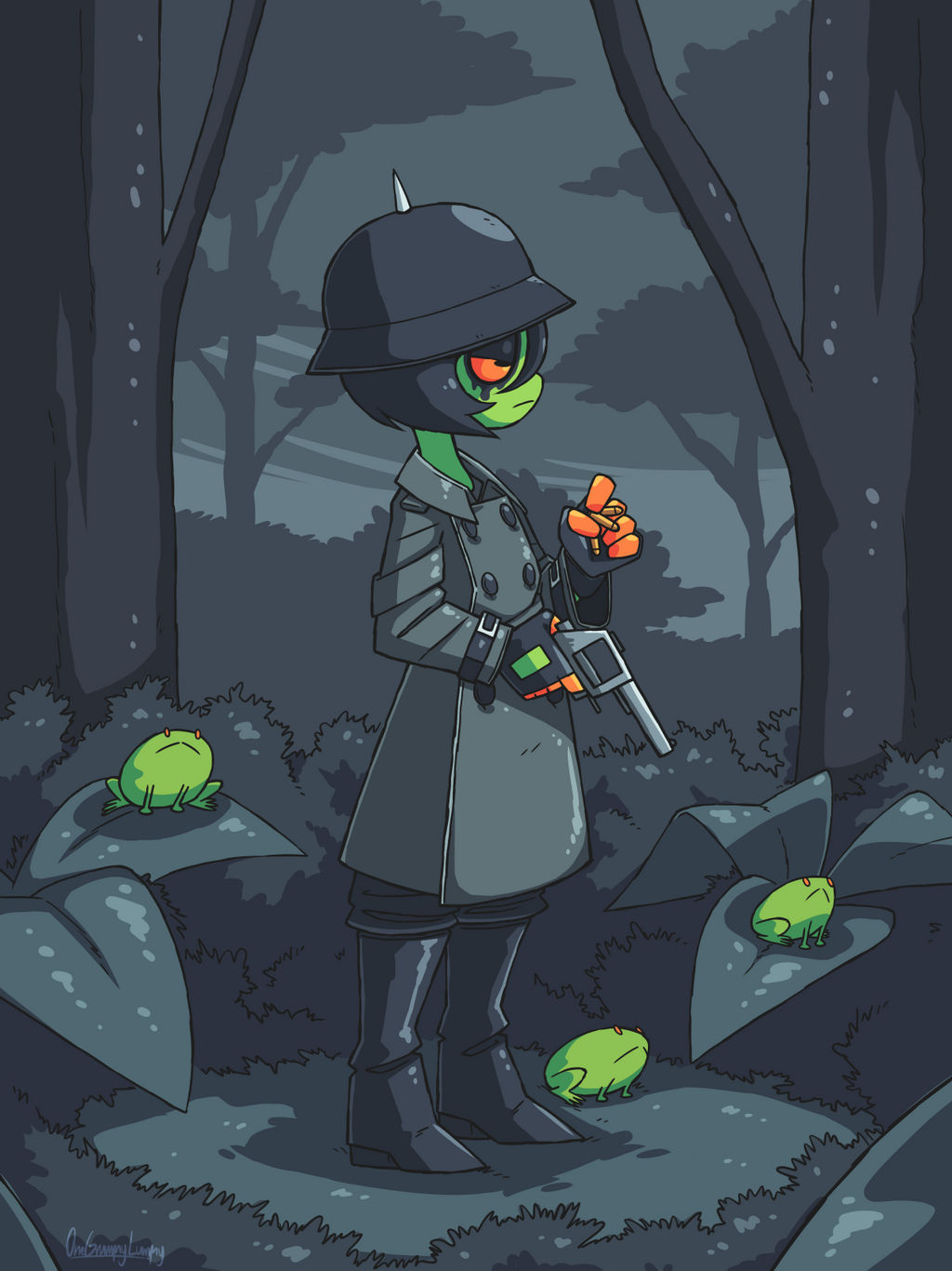 Frogs by One-GrumpyLumpy on DeviantArt