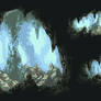 Ice Cave Background