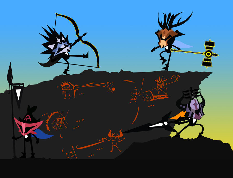 Patapon 3 Group Pic by sugod31 on DeviantArt