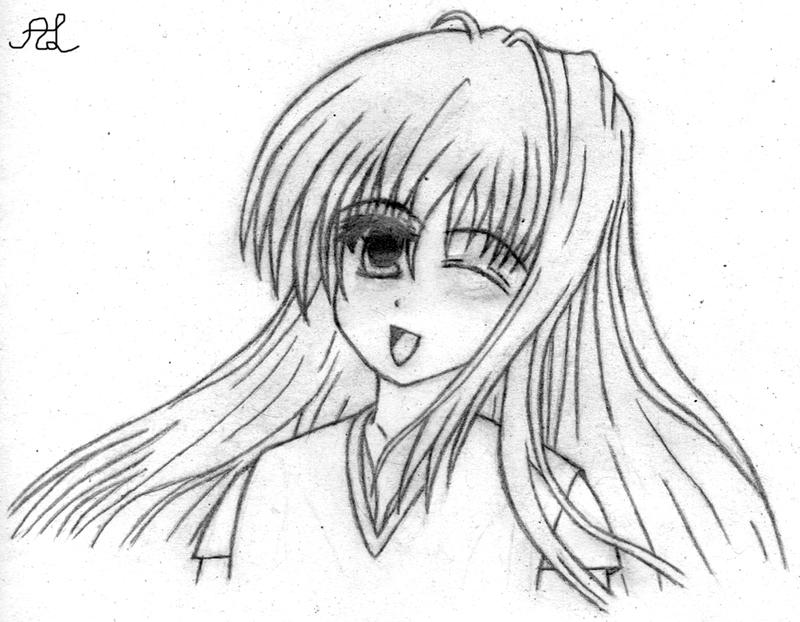 Half Copy Draw 1 Anime Girl By CelestialMel0dy On DeviantArt half-copy-draw-1-anime-girl-by-celestialmel0dy-on-deviantart