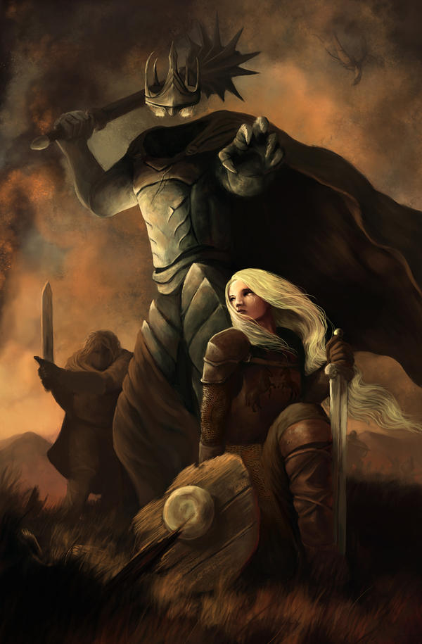 Eowyn vs Nazgul