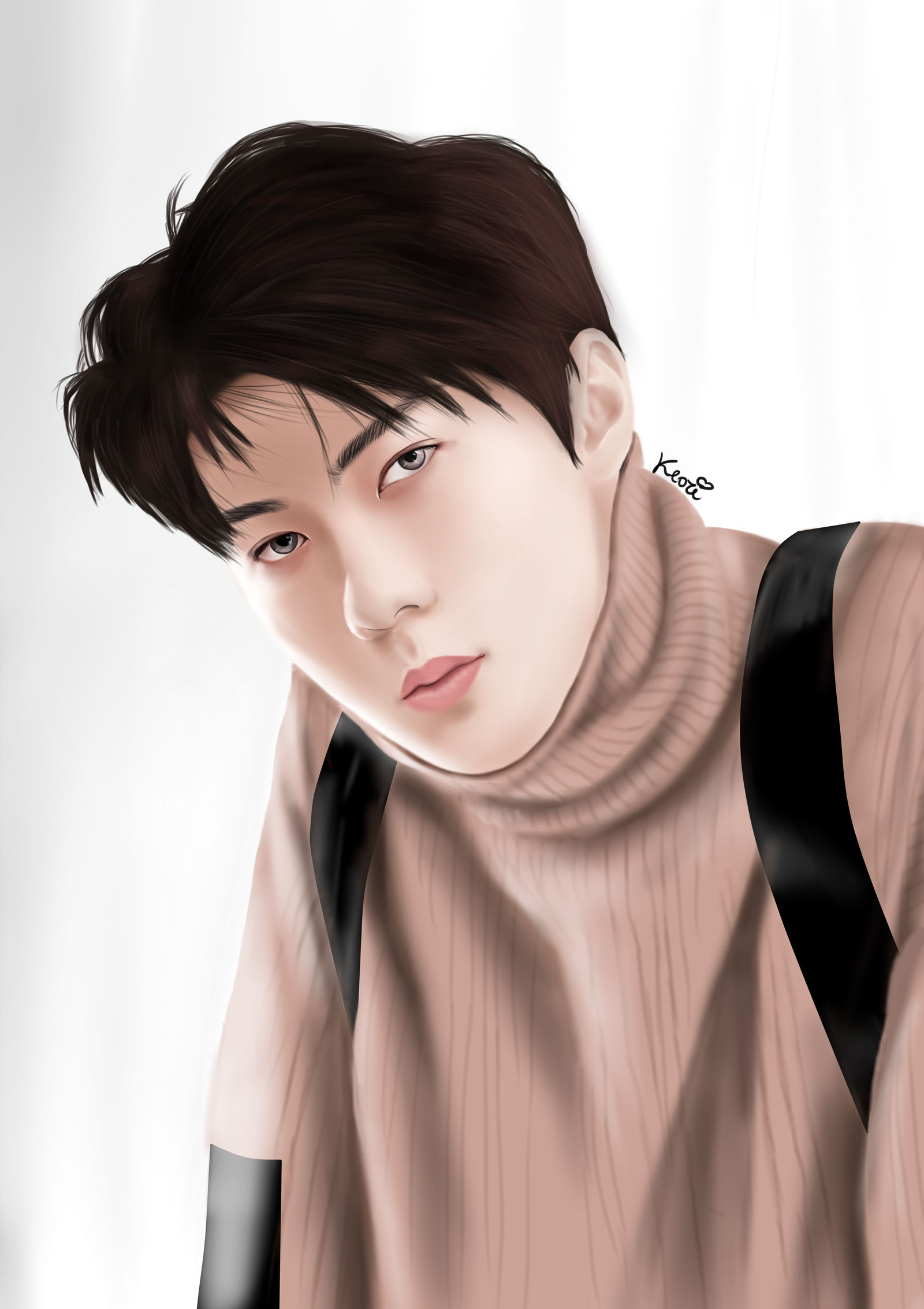 Oh Sehun Exo By Keoriart On Deviantart Oh Sehun Exo By Keoriart On Deviantart
