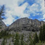 Canyon Creek Ice Caves: Up the side of a mountain