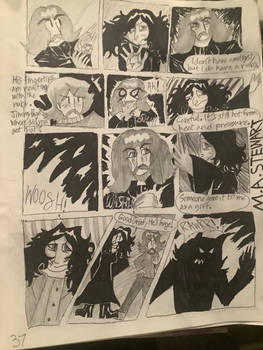 Black Sabbath Iron Man manga page 37