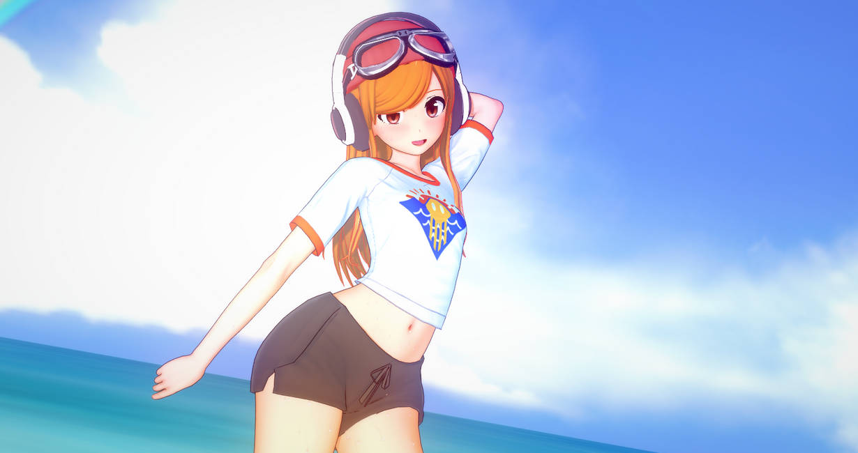 Hyperdjan Sunset Paradise outfit Meggy by Shihonome on DeviantArt