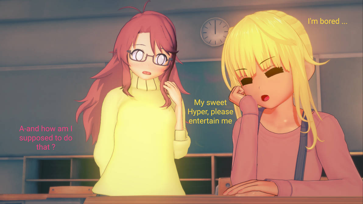 Hyperdjan Bored Serena by Shihonome on DeviantArt