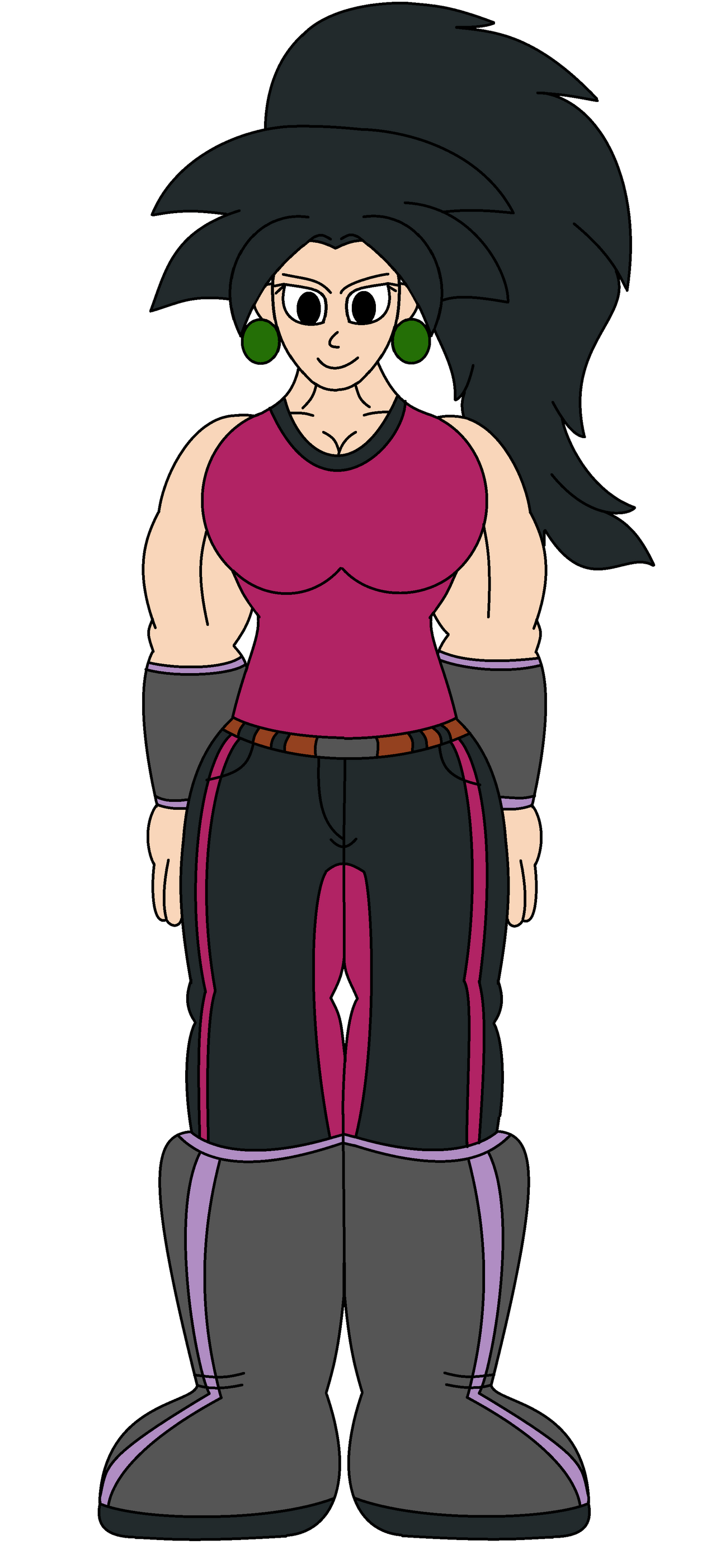 Kefla My Version BASE FORM by Big-Time99 on DeviantArt