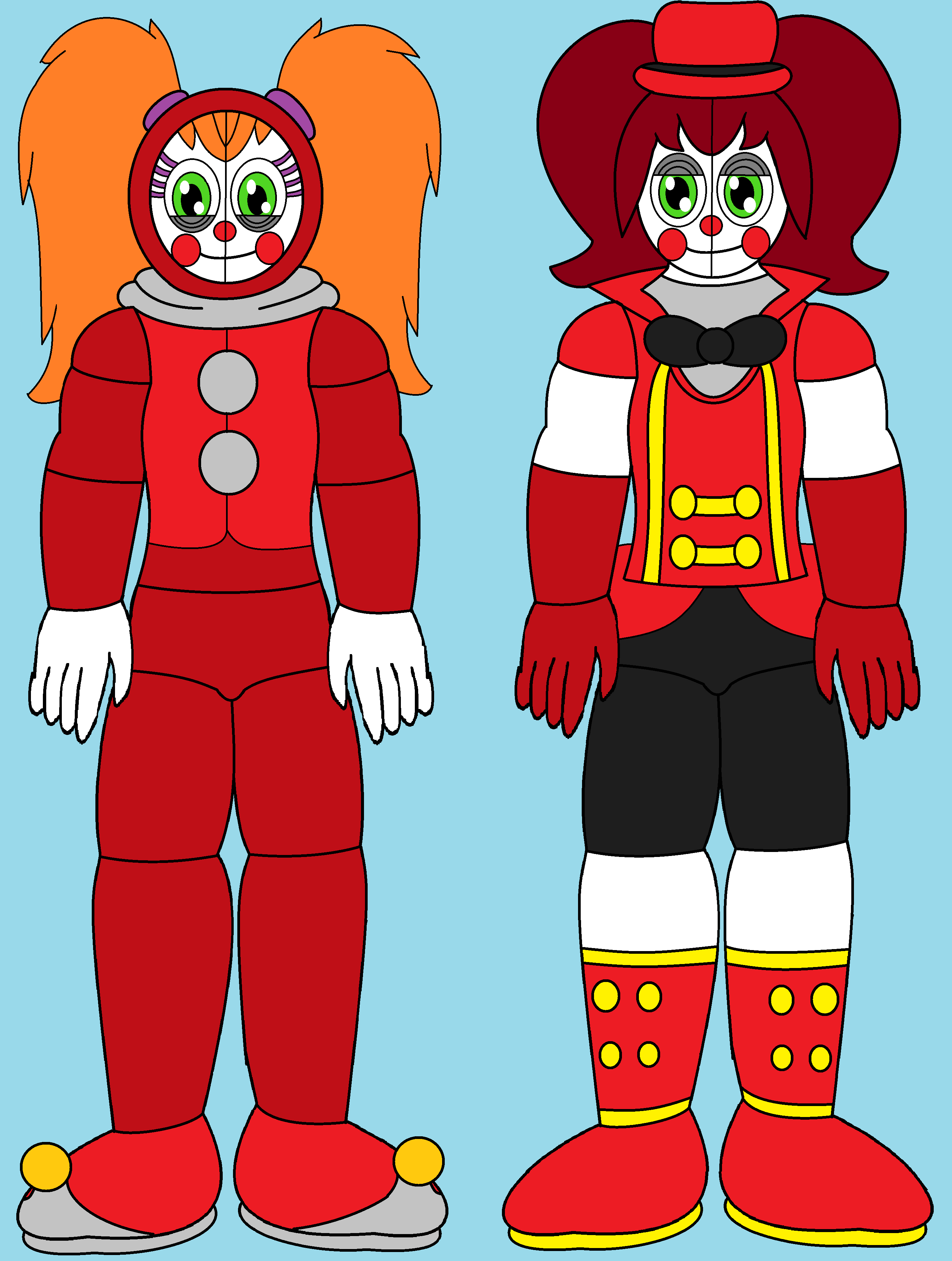 Red Baby and Reborn Baby(Small Animatronic Size) by Big-Time99 on ...